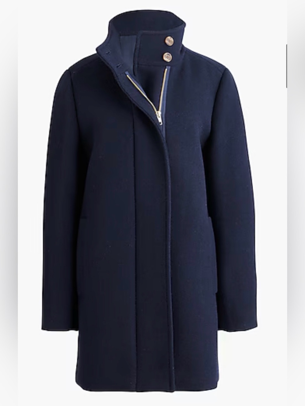 J.Crew City Coat - Navy - Never Worn - Size 4